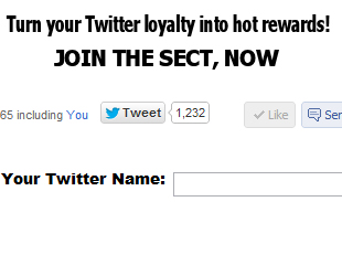 Turn your Twitter loyalty into hot rewards